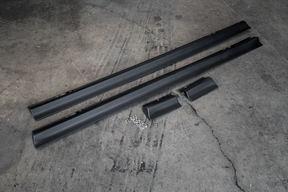 E30 "IS" Side Skirts - 51711947059, 51711947060, 51711947063, 51711947064-Exterior Body Parts-grip-drift-Non-Painted-Garagistic-bmw