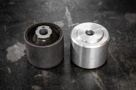 E46 (Non-M), Z4, F22 Solid Aluminum Rear Differential Carrier Bushing - 330i, 325i-Suspension Bushings-grip-drift-Garagistic-bmw