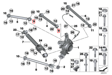 BMW Motorsport - Sleeve End 33308417241-Suspension Parts-grip-drift-Garagistic-bmw