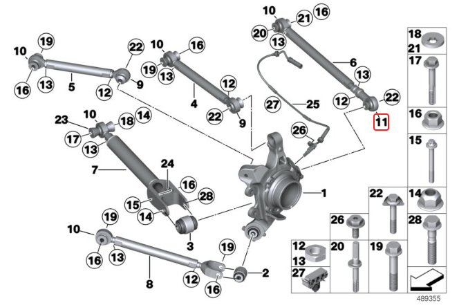 BMW Motorsport - Sleeve End 33308417264-Suspension Parts-grip-drift-Garagistic-bmw