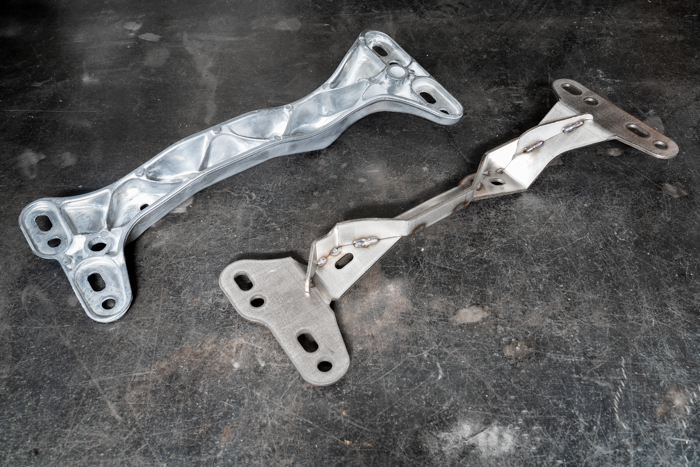 E36 5 Speed Heavy Duty Transmission Brace - 328, M3, Z3M - 23701136498-Motor and Transmission Mounts-grip-drift-Garagistic-bmw