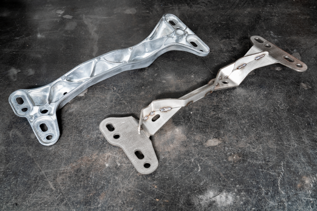E36 5 Speed Heavy Duty Transmission Brace - 328, M3, Z3M - 23701136498-Motor and Transmission Mounts-grip-drift-Garagistic-bmw