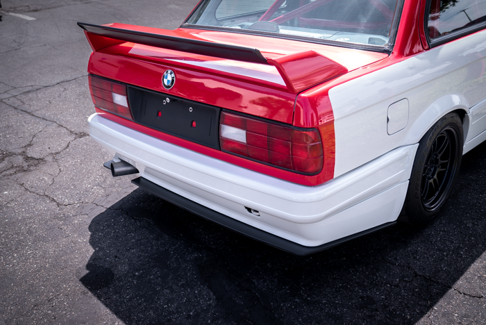 E30 "Mtech 2" Rear Bumper Under Splitter- Aftermarket Replacement-Exterior Body Parts-grip-drift-Garagistic-bmw