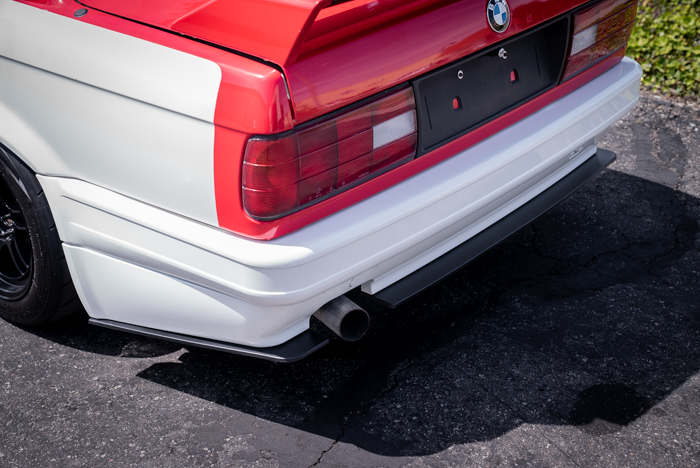 E30 "Mtech 2" Rear Bumper Under Splitter- Aftermarket Replacement-Exterior Body Parts-grip-drift-Garagistic-bmw