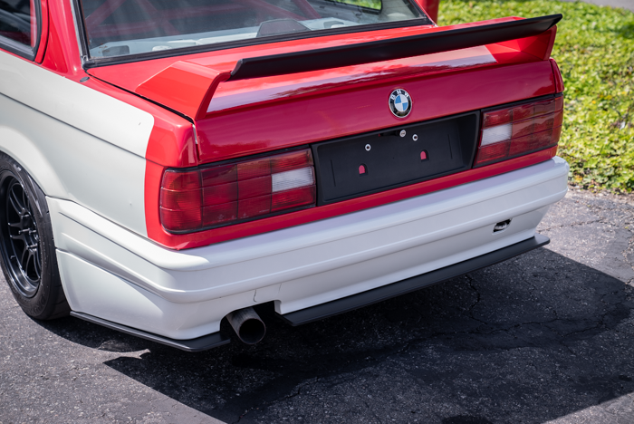 E30 "Mtech 2" Rear Bumper Under Splitter- Aftermarket Replacement-Exterior Body Parts-grip-drift-Garagistic-bmw