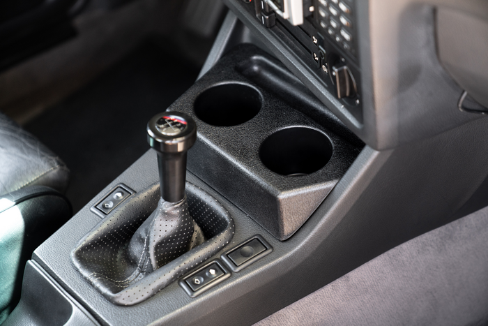 Garagistic E30 Center Console Dual Cup Holder - 325i, M3, 318is-Interior Parts-grip-drift-Garagistic-bmw