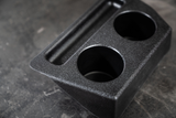Garagistic E30 Center Console Dual Cup Holder - 325i, M3, 318is-Interior Parts-grip-drift-Garagistic-bmw