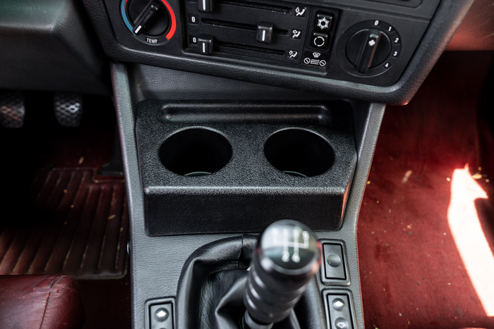 Garagistic E30 Center Console Dual Cup Holder - 325i, M3, 318is-Interior Parts-grip-drift-Garagistic-bmw