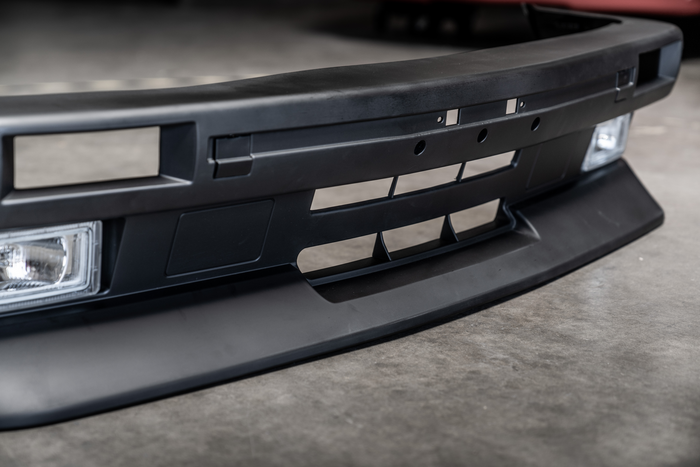 E30 M3 Style Front Bumper - Aftermarket Replacement-Exterior Body Parts-grip-drift-No foglights-Garagistic-bmw