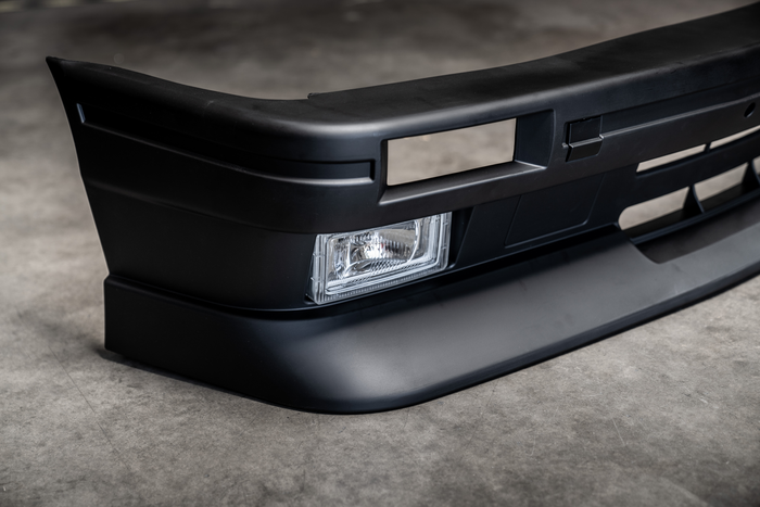 E30 M3 Style Front Bumper - Aftermarket Replacement-Exterior Body Parts-grip-drift-No foglights-Garagistic-bmw