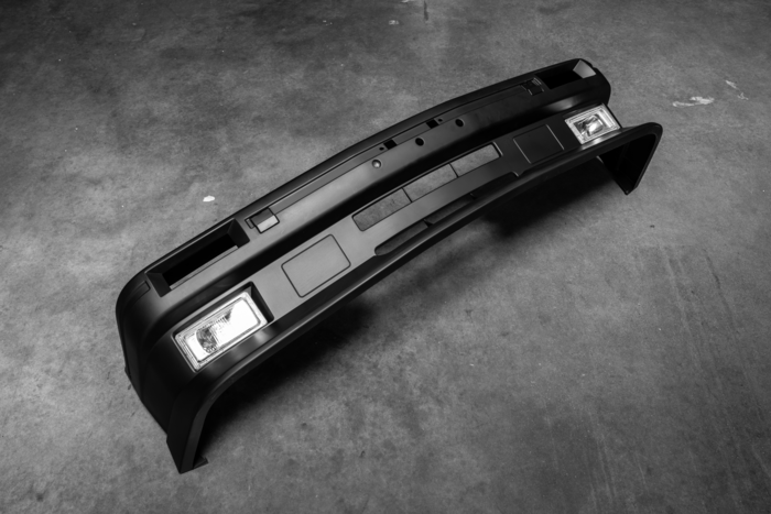 E30 M3 Style Front Bumper - Aftermarket Replacement-Exterior Body Parts-grip-drift-No foglights-Garagistic-bmw