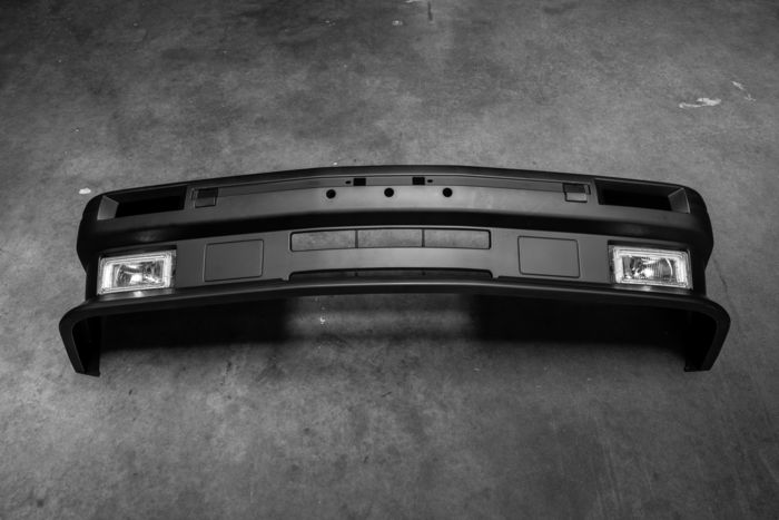 E30 M3 Style Front Bumper - Aftermarket Replacement-Exterior Body Parts-grip-drift-No foglights-Garagistic-bmw