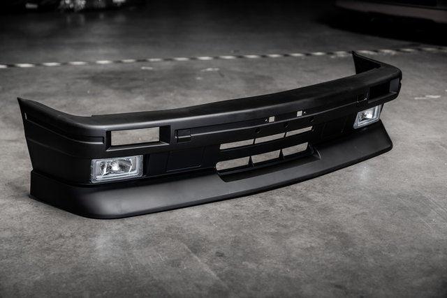 E30 M3 Style Front Bumper - Aftermarket Replacement-Exterior Body Parts-grip-drift-Add foglights-Garagistic-bmw