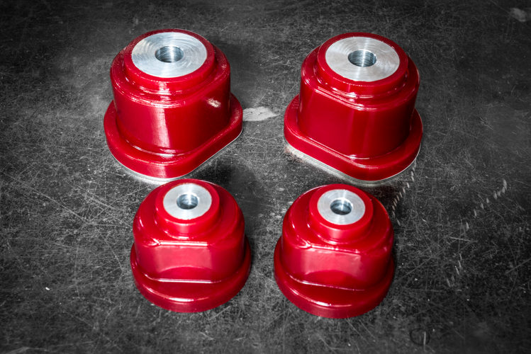 Mercedes Benz Aluminum Subframe Bushings - Fits W201, W124, W202, W208-Suspension Bushings-grip-drift-Aluminum-Garagistic-bmw