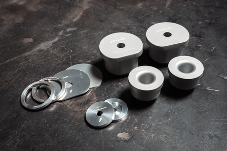 Mercedes Benz Aluminum Subframe Bushings - Fits W201, W124, W202, W208-Suspension Bushings-grip-drift-Aluminum-Garagistic-bmw
