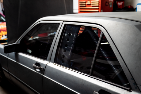 W201 190e Mercedes Polycarbonate Lexan Windows Kit-Exterior Body Parts-grip-drift-Garagistic-bmw
