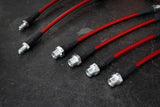 2008-2009 BMW E82 128i 135i Stainless Steel Complete 6 Brake Line Kit - DOT Compliant-Brake and Clutch Lines-grip-drift-No clutch line-Garagistic-bmw