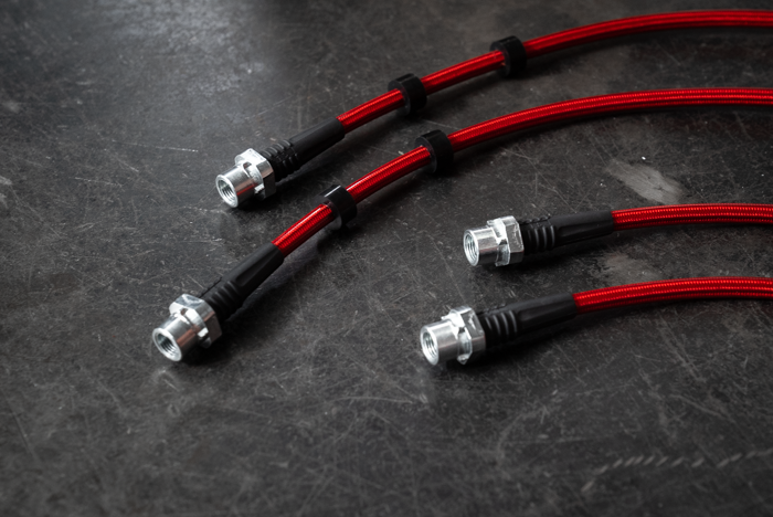 BMW F3X Stainless Steel Complete 6 Brake Line Kit - DOT Compliant - F30 F31 F32 F33 F34 F36 328i 330i 428i 435i-Brake and Clutch Lines-grip-drift-No clutch line-Garagistic-bmw