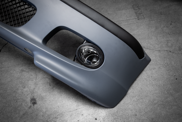 E46 ZHP Style Front Bumper with Fog Lights - 51117893060 & 51110029880