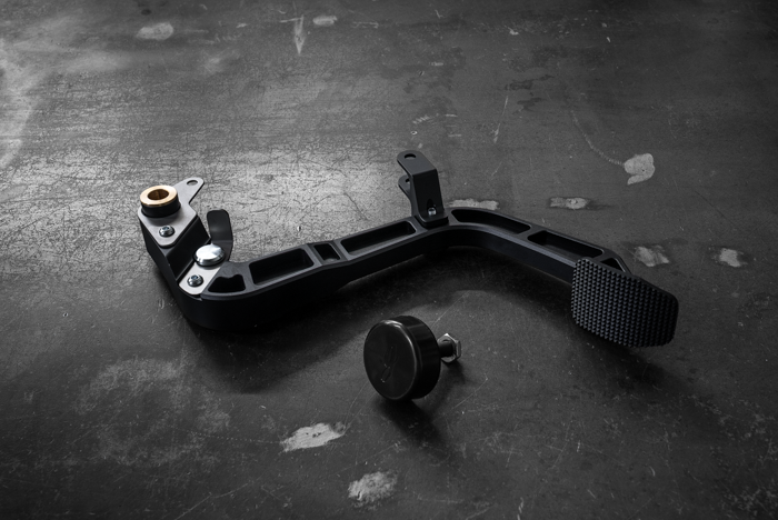 E36 Billet Clutch Pedal - 325i, M3, 328is, Z3 (35311158659)-Pedal Box Parts-grip-drift-Anodized Black-Yes-Garagistic-bmw