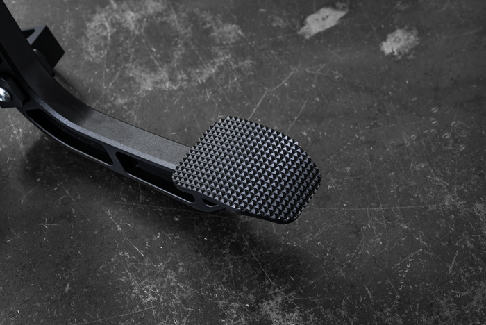 E36 Billet Clutch Pedal - 325i, M3, 328is, Z3 (35311158659)-Pedal Box Parts-grip-drift-Bare Aluminum-No-Garagistic-bmw
