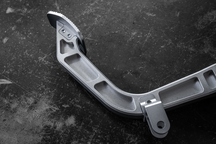 E36 Billet Clutch Pedal - 325i, M3, 328is, Z3 (35311158659)-Pedal Box Parts-grip-drift-Bare Aluminum-No-Garagistic-bmw
