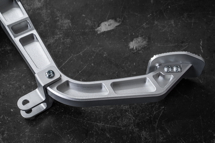 E36 Billet Clutch Pedal - 325i, M3, 328is, Z3 (35311158659)-Pedal Box Parts-grip-drift-Bare Aluminum-No-Garagistic-bmw
