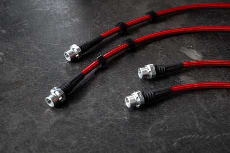 BMW M2 F87 Stainless Steel Complete 6 Brake Line Kit - DOT Compliant-Brake and Clutch Lines-grip-drift-No clutch line-Garagistic-bmw
