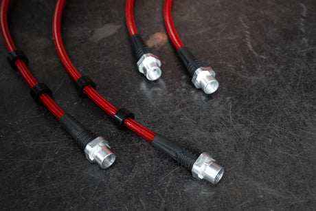 BMW M2 F87 Stainless Steel Complete 6 Brake Line Kit - DOT Compliant-Brake and Clutch Lines-grip-drift-No clutch line-Garagistic-bmw