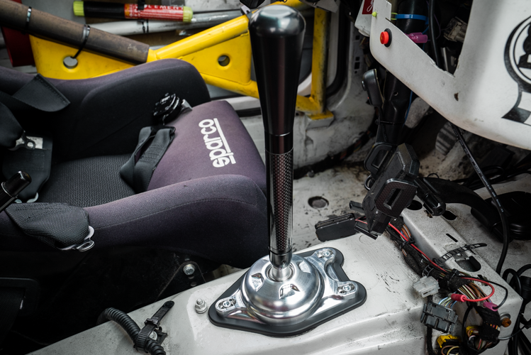 Garagistic Carbon Fiber "Direct Mount" Stage 2 Chassis Short Shifter - E92, E46, E36, E30, E82, Z4, M3-Shifters-grip-drift-Bare-Short-Delrin Standard-Garagistic-bmw