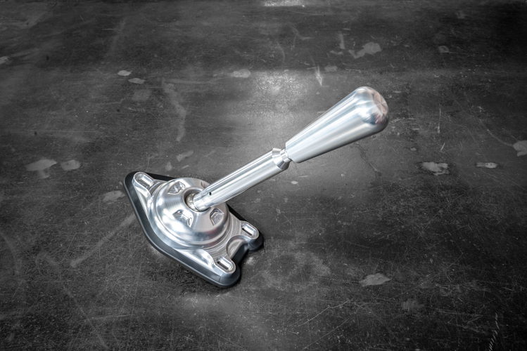 Garagistic Carbon Fiber "Direct Mount" Stage 2 Chassis Short Shifter - E92, E46, E36, E30, E82, Z4, M3-Shifters-grip-drift-Bare-OEM-Aluminum Bat-Garagistic-bmw