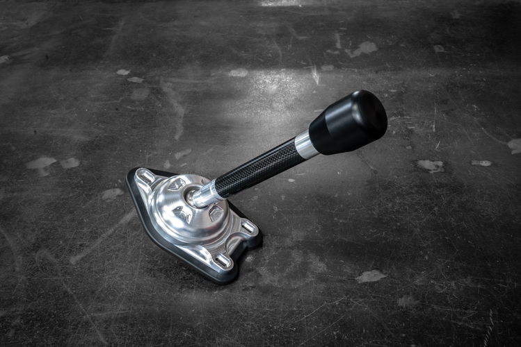 Garagistic Carbon Fiber "Direct Mount" Stage 2 Chassis Short Shifter - E92, E46, E36, E30, E82, Z4, M3-Shifters-grip-drift-Bare-Medium-Delrin Standard-Garagistic-bmw