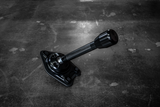 Garagistic Carbon Fiber "Direct Mount" Stage 2 Chassis Short Shifter - E92, E46, E36, E30, E82, Z4, M3-Shifters-grip-drift-Black Anodized-Medium-Aluminum Standard-Garagistic-bmw