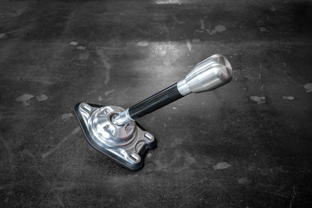 Garagistic Carbon Fiber "Direct Mount" Stage 2 Chassis Short Shifter - E92, E46, E36, E30, E82, Z4, M3-Shifters-grip-drift-Bare-Medium-Aluminum Standard-Garagistic-bmw