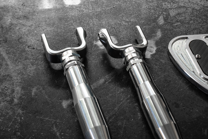 4-Point Support Bracing for LTW Rear Strut Bar - E30-Strut Bars-grip-drift-Raw Aluminum-Garagistic-bmw