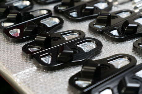 4-Point Support Bracing for LTW Rear Strut Bar - E36, E46, E82, E9X-Strut Bars-grip-drift-Anodized Black-E46-Garagistic-bmw