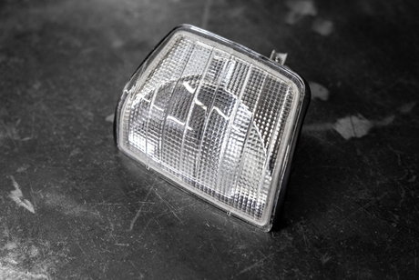 Mercedes 190E W201 Clear Turn Signals - 1305232047, 1305232046-Exterior Lights-grip-drift-Garagistic-bmw