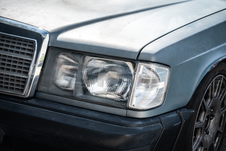 Mercedes 190E W201 Clear Turn Signals - 1305232047, 1305232046-Exterior Lights-grip-drift-Garagistic-bmw