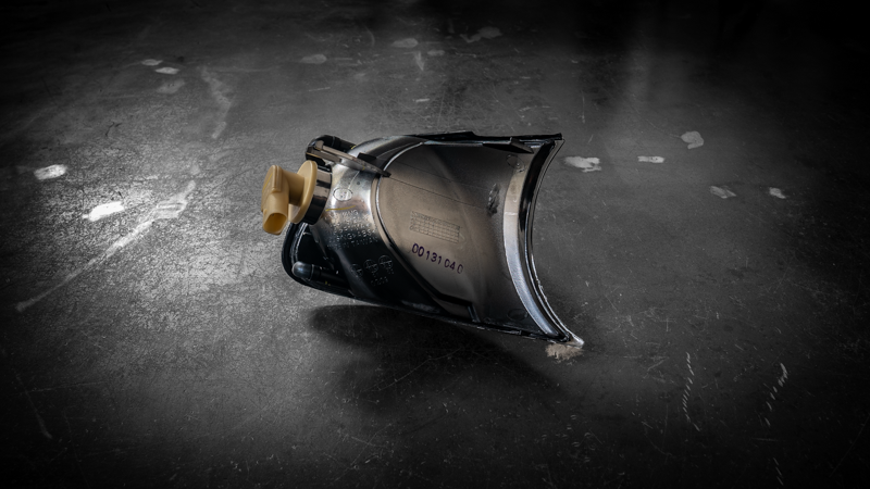 BMW E46 DEPO Smoked Corner Lights 3 Series 2DR/M3 - 63136919649, 63136919650-Exterior Lights-grip-drift-Garagistic-bmw