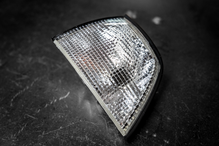 BMW E36 DEPO Euro Clear Corner Lights for 4 Door Sedan/Touring/Compact - 63138353279, 63138353280-Exterior Lights-grip-drift-Garagistic-bmw