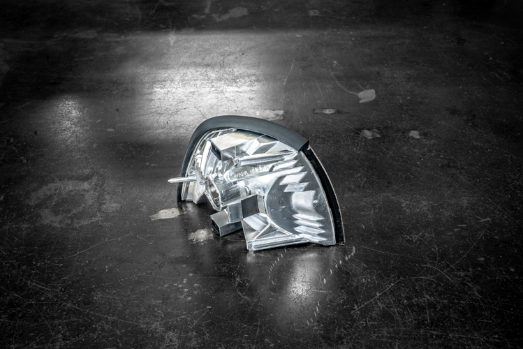 BMW E36 DEPO Euro Clear Corner Lights for 4 Door Sedan/Touring/Compact - 63138353279, 63138353280-Exterior Lights-grip-drift-Garagistic-bmw