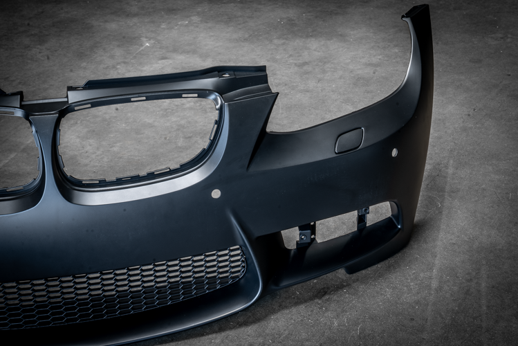 E92 M3 Replica Front Bumper with Fog Lights - Aftermarket Replacement for Non-M Pre-LCI E92-Exterior Body Parts-grip-drift-Garagistic-bmw
