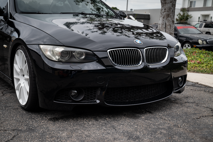 E92 M3 Replica Front Bumper with Fog Lights - Aftermarket Replacement for Non-M Pre-LCI E92-Exterior Body Parts-grip-drift-Garagistic-bmw
