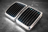 E30 Chrome Kidney Grill - Aftermarket Replacement (51131945877)-Exterior Body Parts-grip-drift-Garagistic-bmw