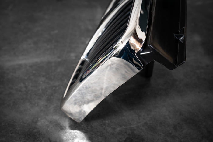 E30 Chrome Kidney Grill - Aftermarket Replacement (51131945877)-Exterior Body Parts-grip-drift-Garagistic-bmw