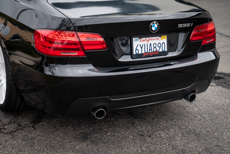 E92 M3 Style Rear Bumper with Diffuser - Without PDC-Exterior Body Parts-grip-drift-Garagistic-bmw