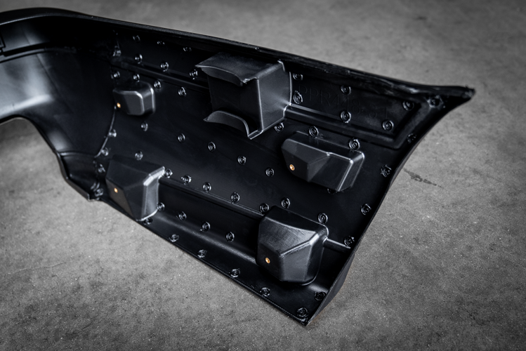 E34 "MTech" Rear Bumper - Aftermarket Replacement-Exterior Body Parts-grip-drift-Garagistic-bmw