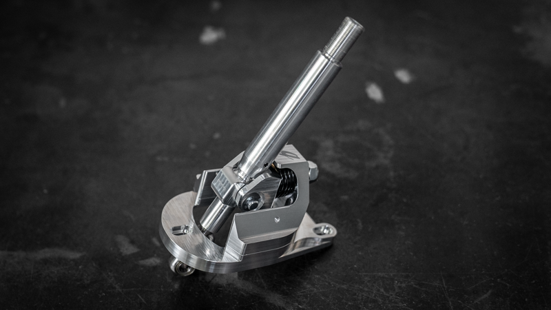 Garagistic Carbon Fiber "Pro" Self-Centering Chassis Short Shifter - E30, E36, E39, E46, E60 or E63-Shifters-grip-drift-Bare-Carbon Short-Delrin Standard-Garagistic-bmw