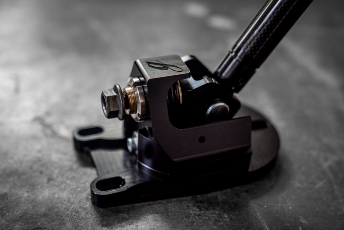 Garagistic Carbon Fiber "Pro" Self-Centering Chassis Short Shifter - E30, E36, E39, E46, E60 or E63-Shifters-grip-drift-Bare-Carbon Short-Delrin Standard-Garagistic-bmw