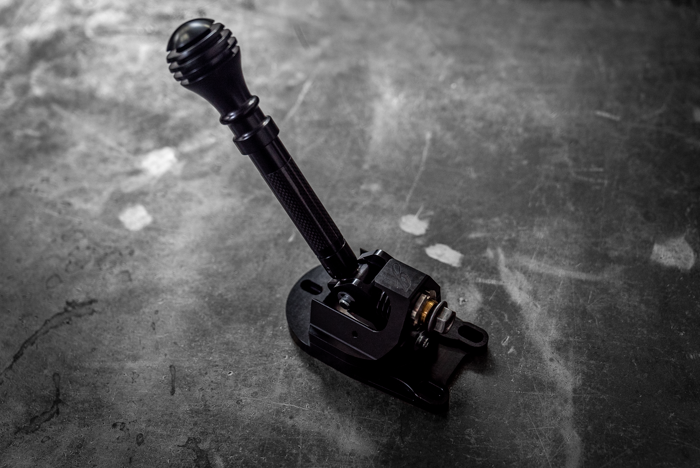 Garagistic Carbon Fiber "Pro" Self-Centering Chassis Short Shifter - E30, E36, E39, E46, E60 or E63-Shifters-grip-drift-Bare-Carbon Short-Delrin Standard-Garagistic-bmw